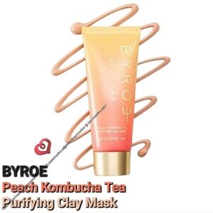 🎉2•$20/3•$28🎉 BYROE Peach Kombucha Tea Purifying Clay Mask